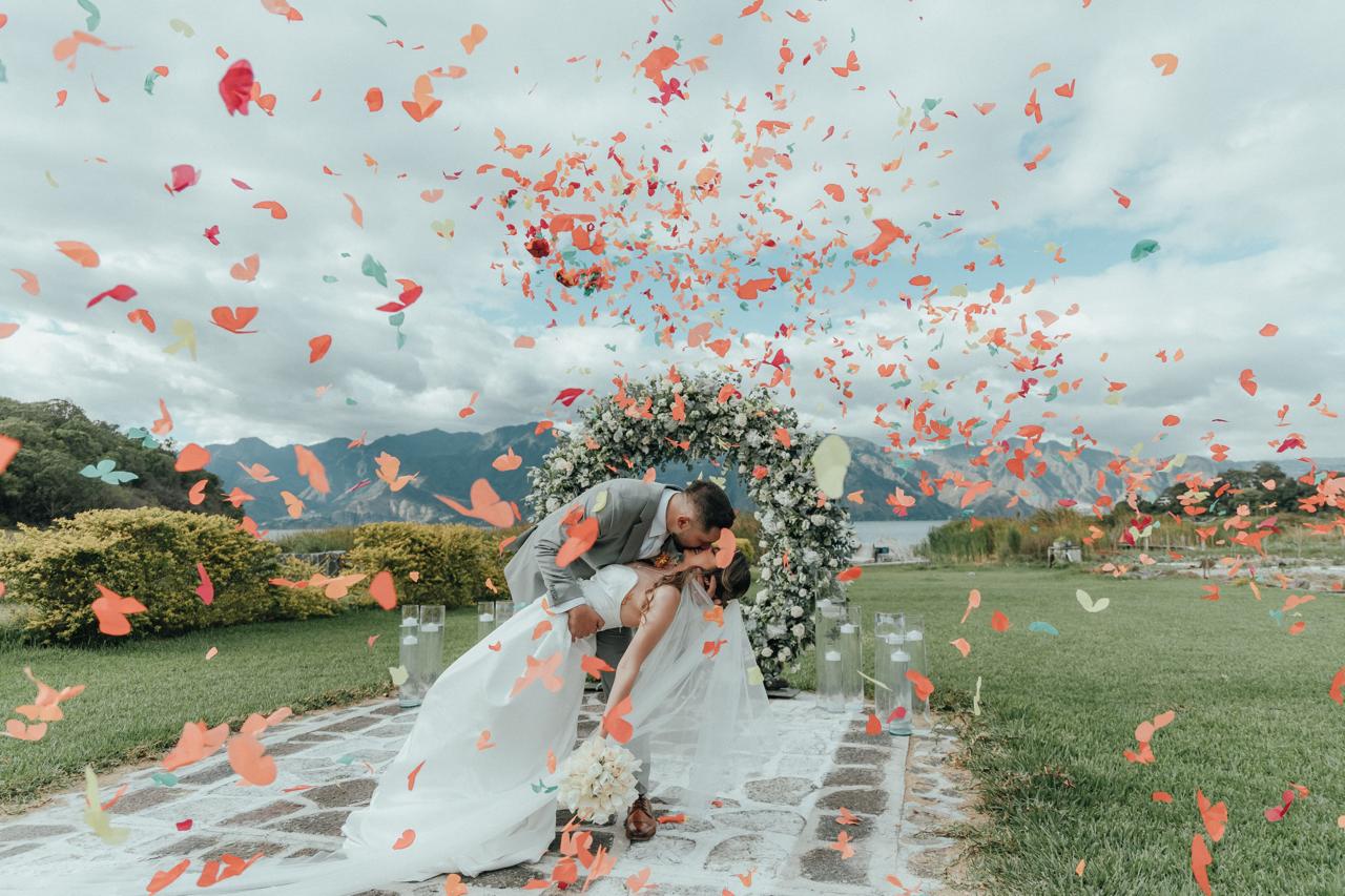 Boda en Lake Atitlán